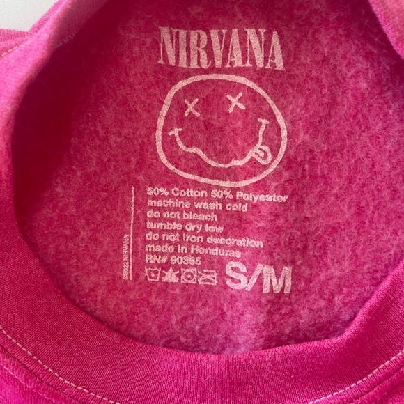 Pink nirvana sweatshirt - Picture 5 of 5